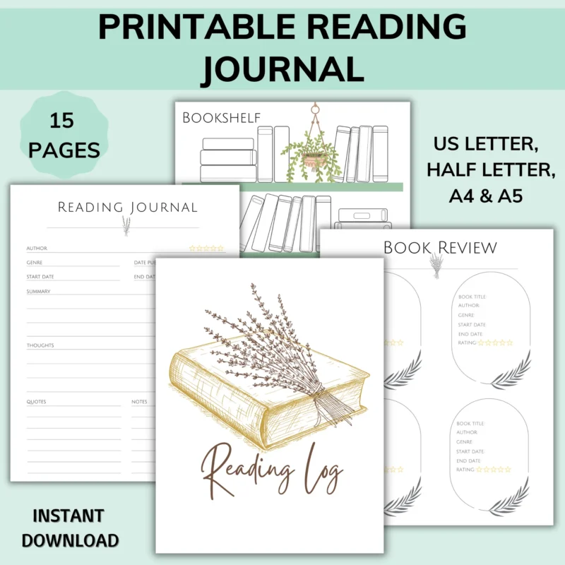 Printable Reading Journal