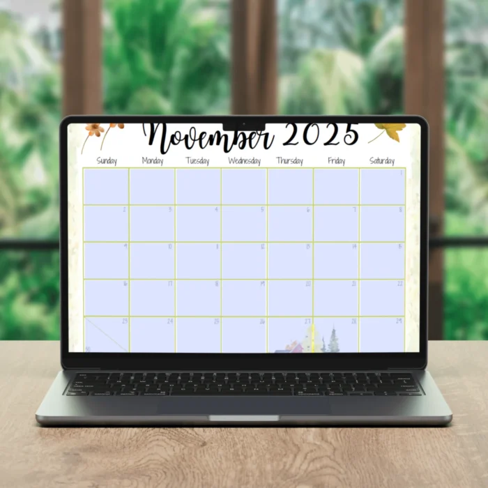 November 2025 Countryside Calendar