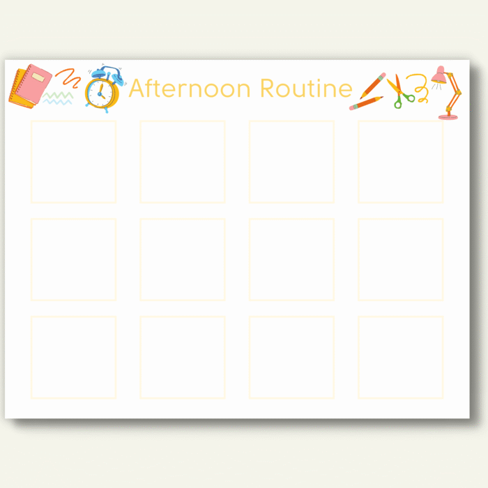 156 Kids Daily Routine Cards & 4 Charts - Image 9