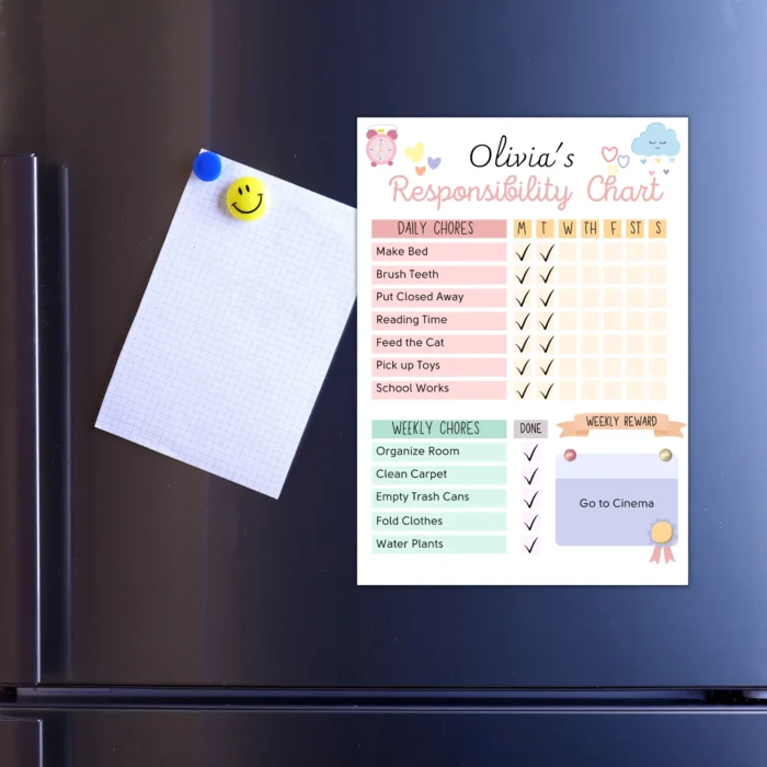 Printable Responsibility Chart for Kids - Image 5
