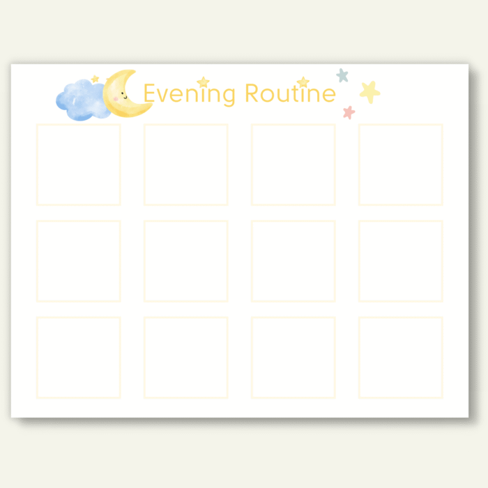 156 Kids Daily Routine Cards & 4 Charts - Image 10