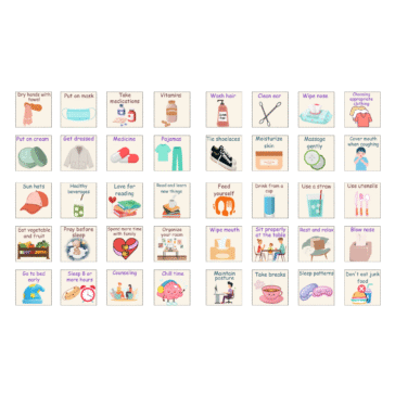 600+ Visual Routine Cards for Kids - Printable Works