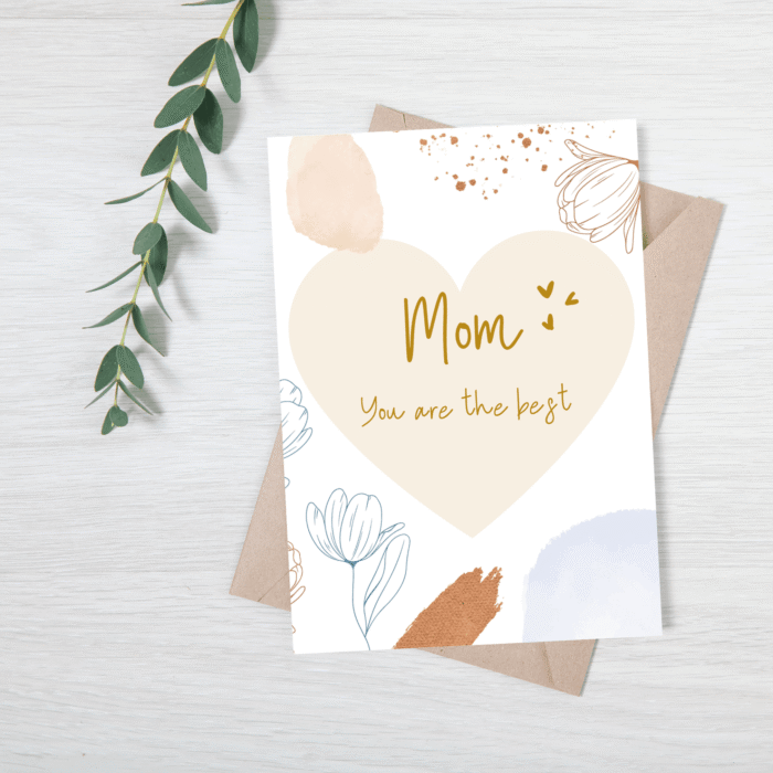 Printable Motherâ€™s Day Card for Mom