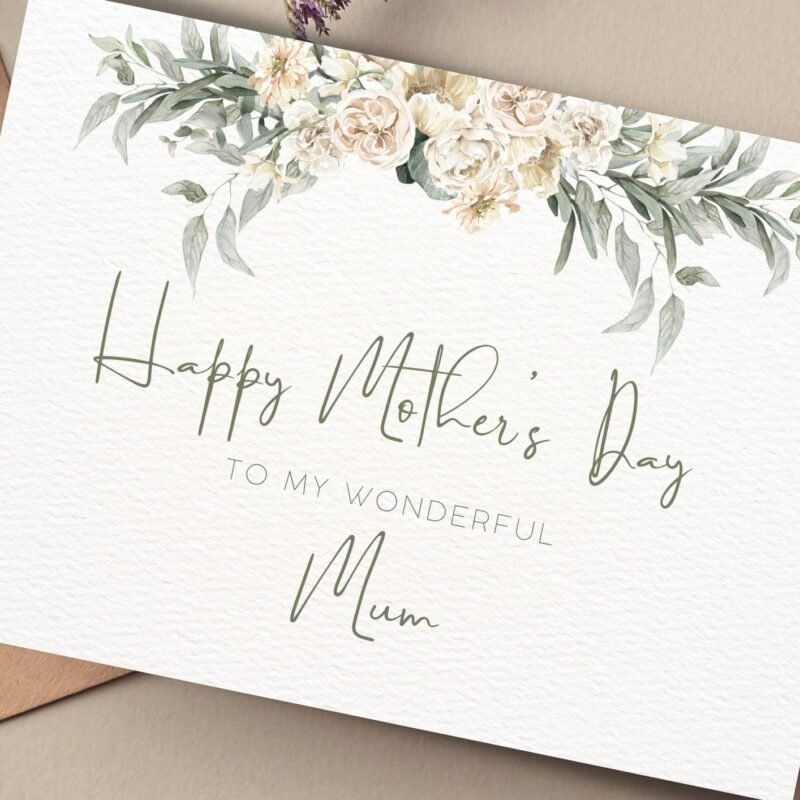 Printable Mother's Day Card