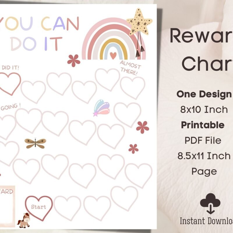 Rainbow Reward Chart