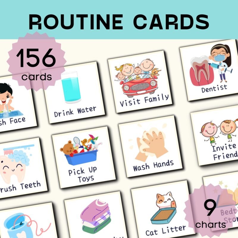 Daily Visual Routine Charts