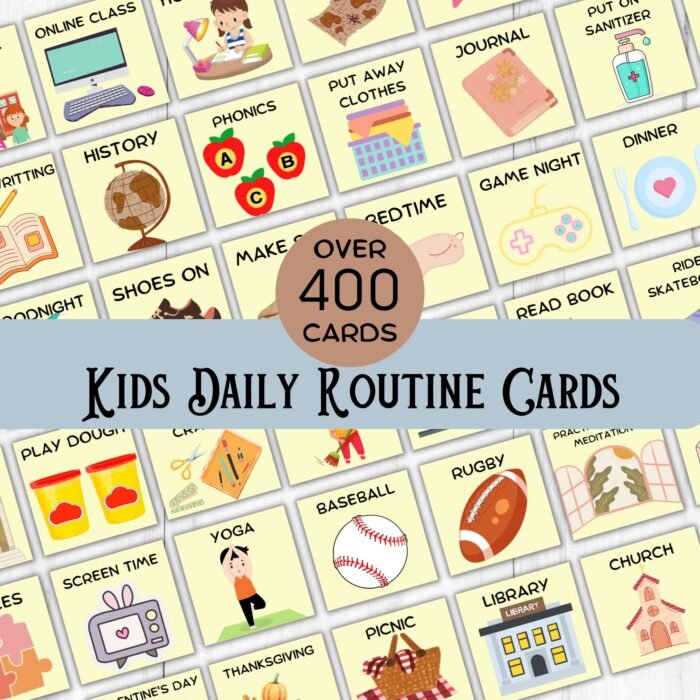 Toddler Routine Cards