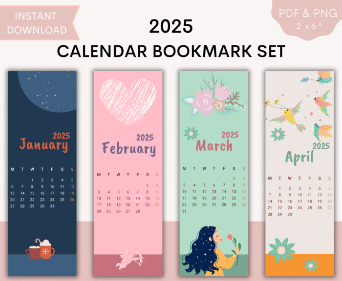 Calendar Bookmarks