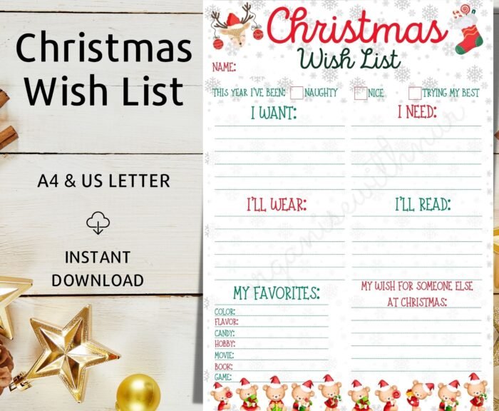 Christmas Wish List