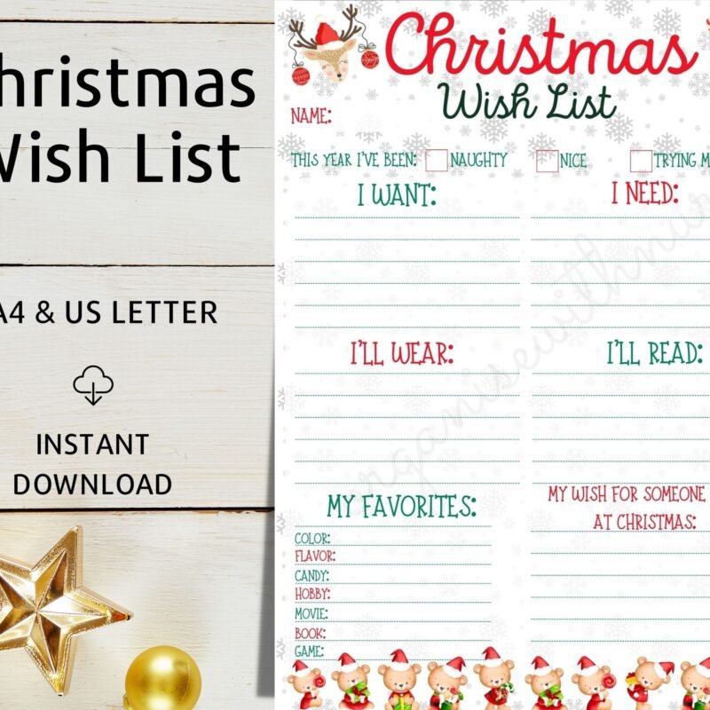 Christmas Wish List