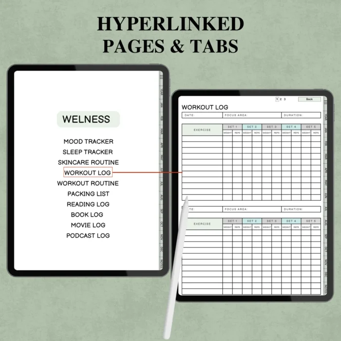 Digital Life Planner for GoodNotes & Notability - Image 3
