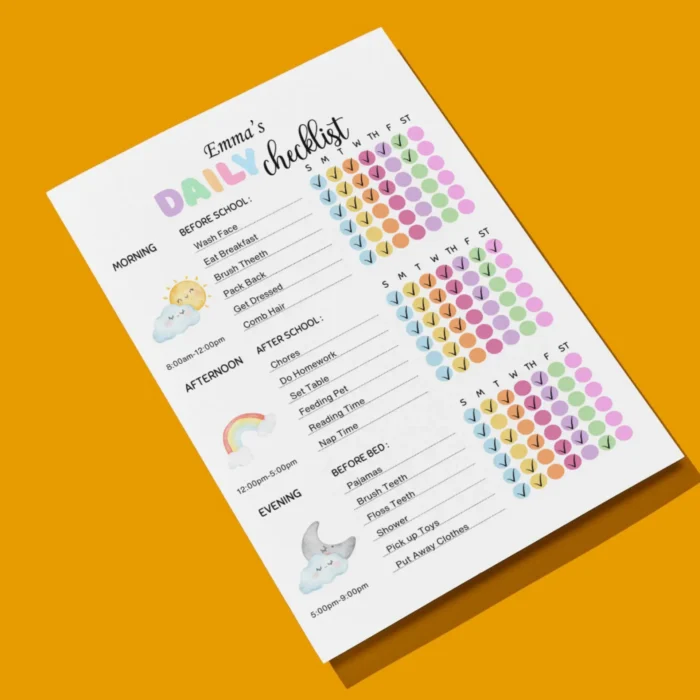 To Do List, Printable PDF