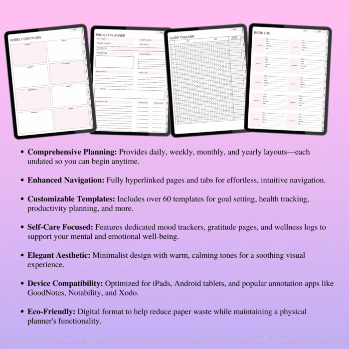 Digital Student Planner for GoodNotes & Notability - Image 8