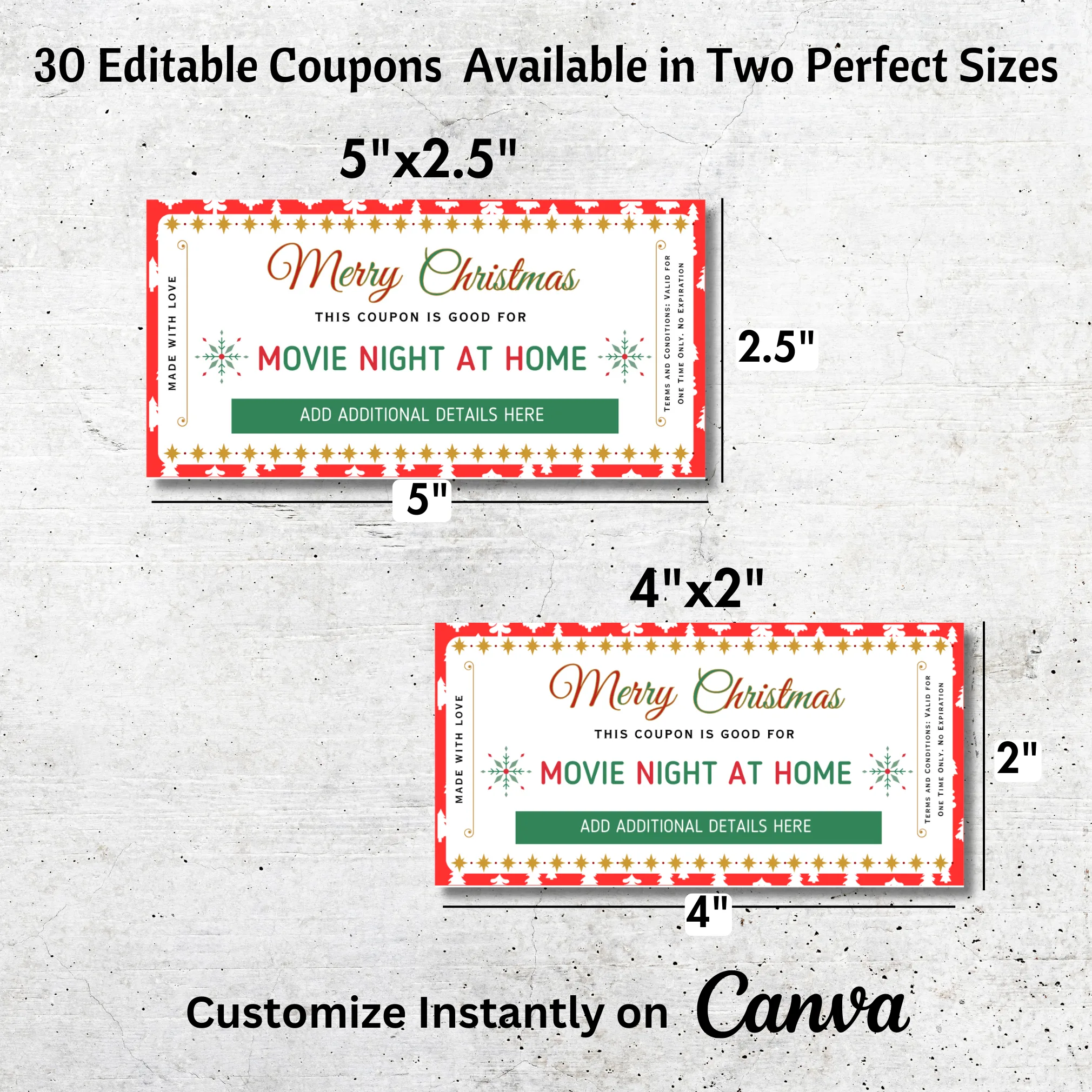 Kids Christmas Coupon Book - Image 2