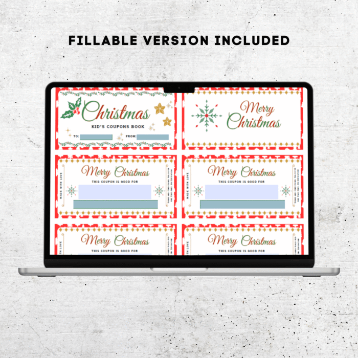 Kids Christmas Coupon Book - Image 7