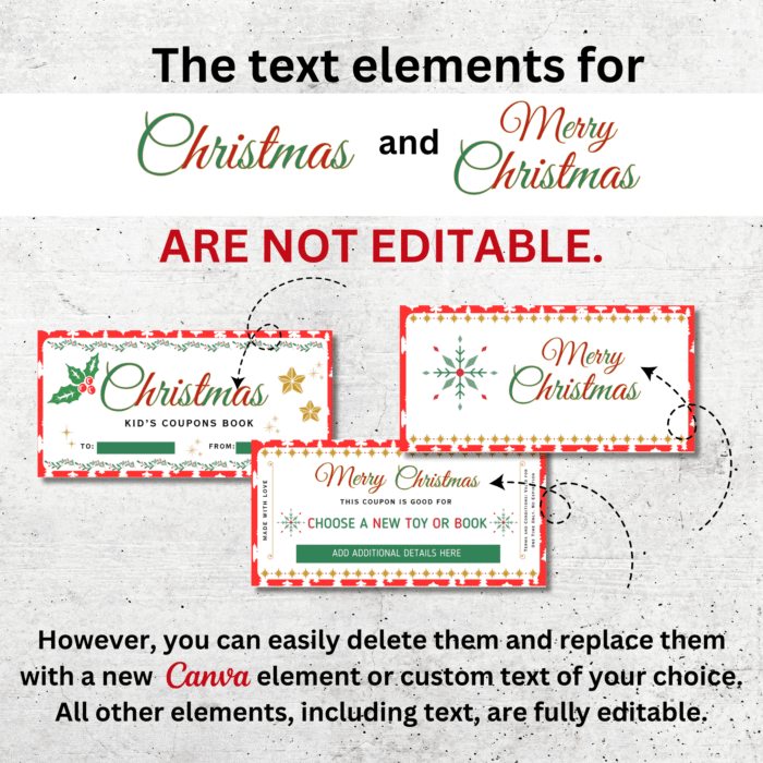 Kids Christmas Coupon Book - Image 8