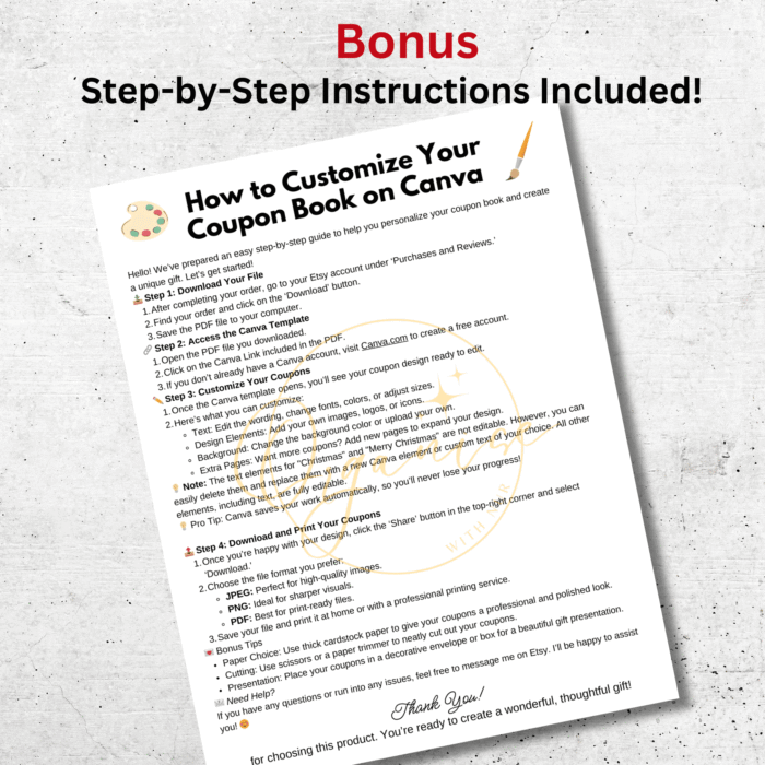 Kids Christmas Coupon Book - Image 9