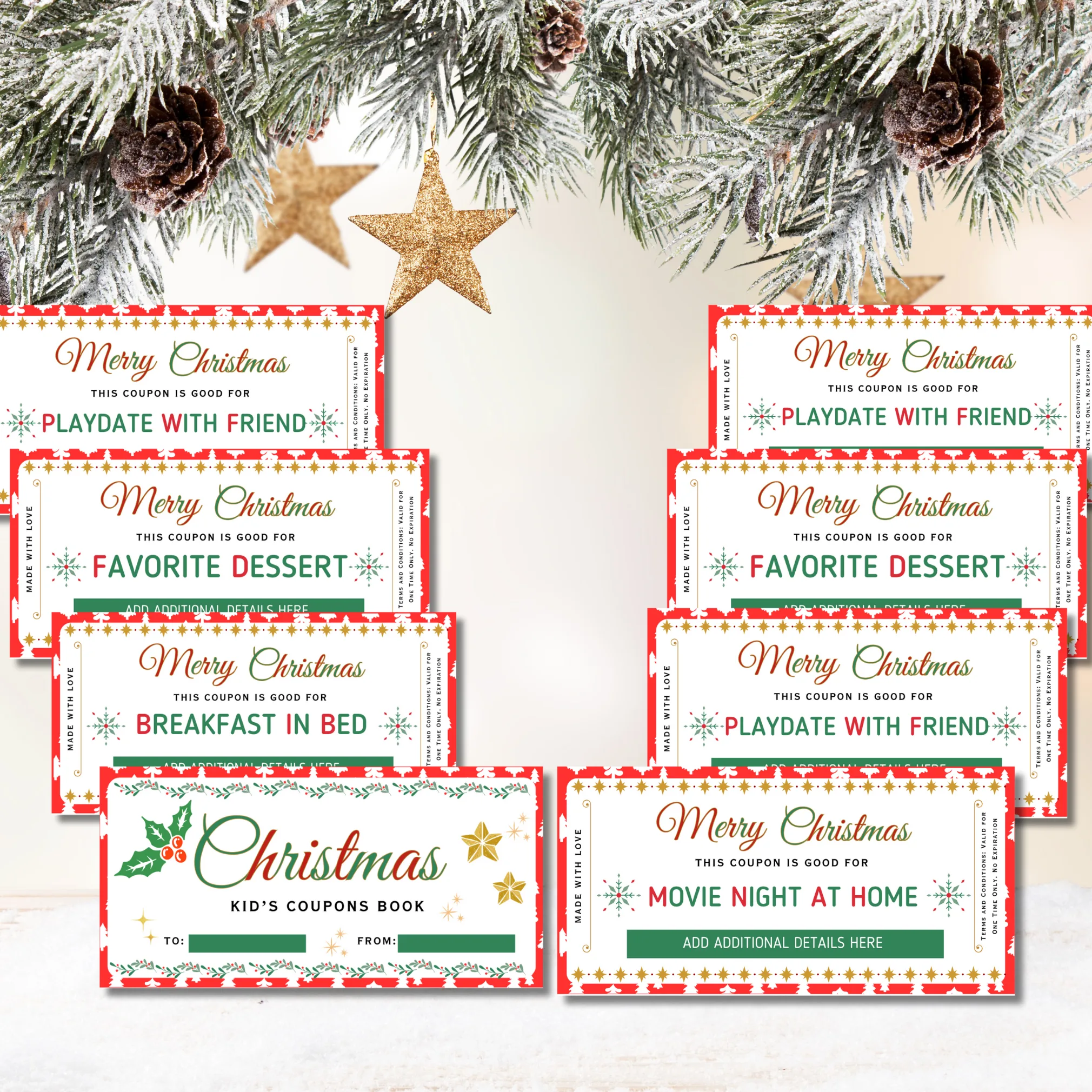Kids Christmas Coupon Book - Image 4