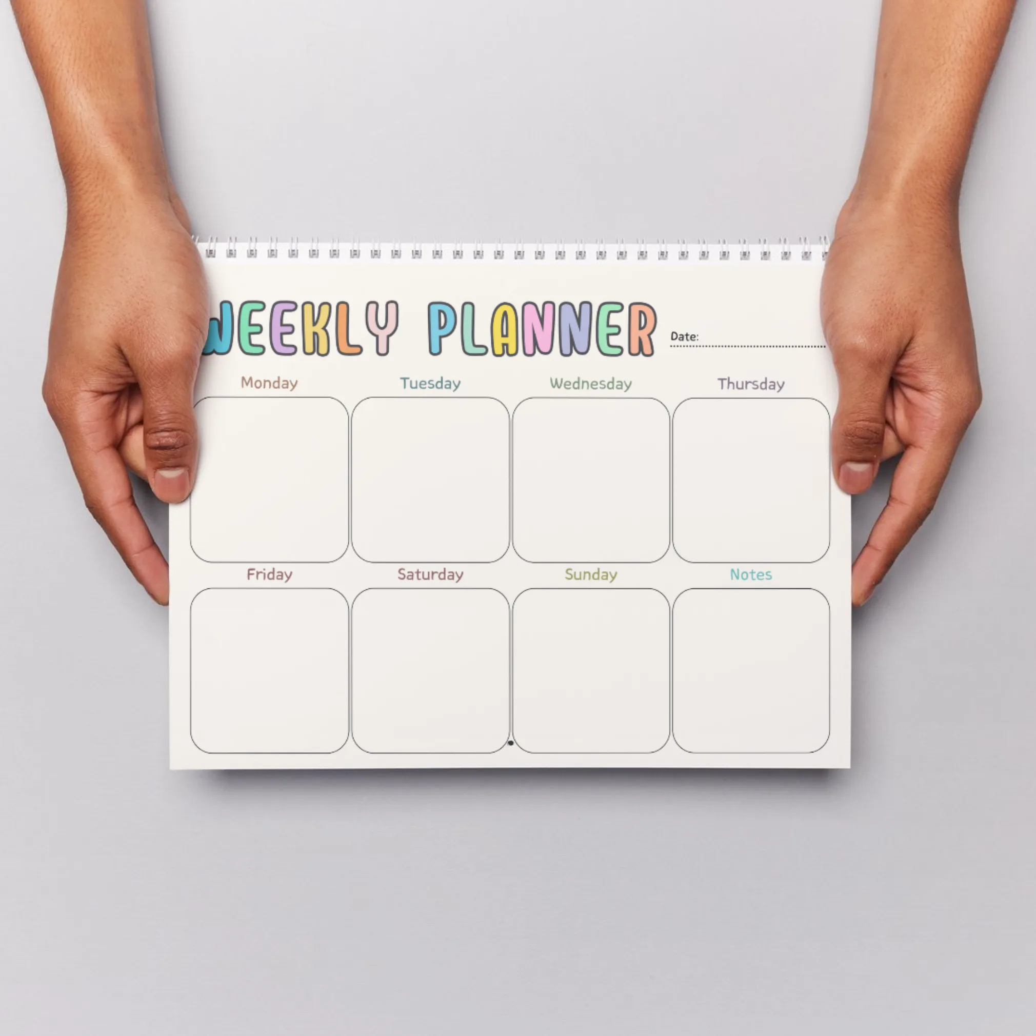 Colorful Weekly Planner, Printable, Digital for Better Organization - Image 6