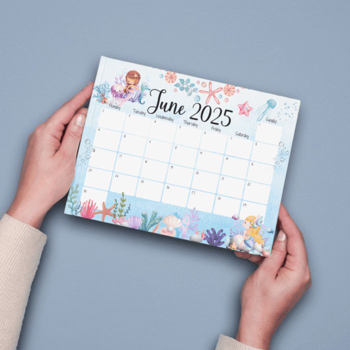 June 2025 Under the Sea Calendar - Image 7