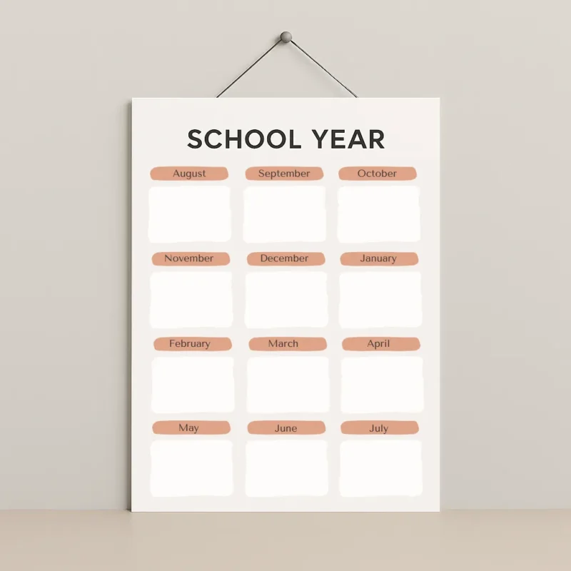 School Year Calendar