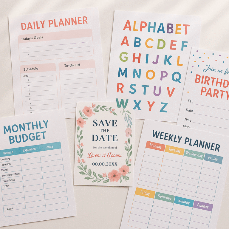 Unlock Your Potential with Printable Digital Products Printable Works