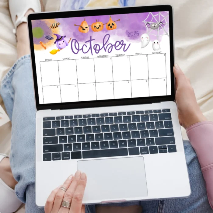 October 2025 Halloween Calendar